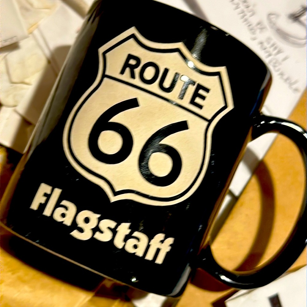 NWOT Route 66 Flagstaff Mug